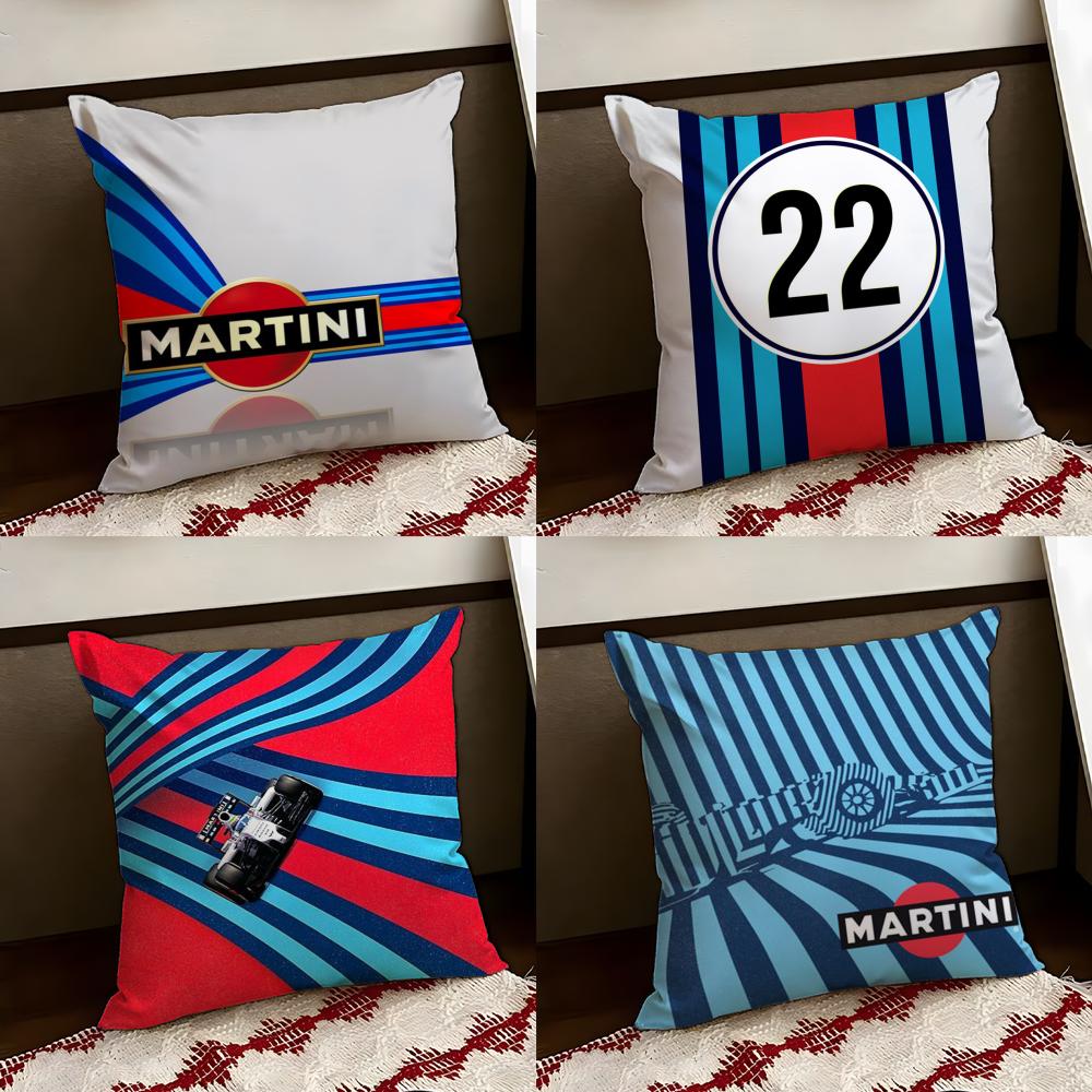 Car Cool MMartiniES Cushion Cover Reversible Soft Durable Pillow Cover Home Car MultiScene Use for Daily Comfort