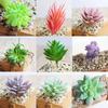 Artificial Succulents Mini Plant Fake Diy Home Office Desk Garden Decor Floral
