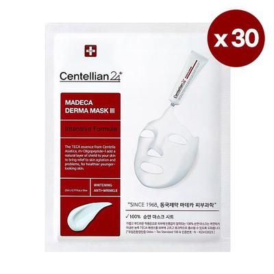 Madeca Derma Mask 3 Intensive Formula 30 Sheets