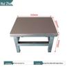201 Stainless Steel Square Work Stool