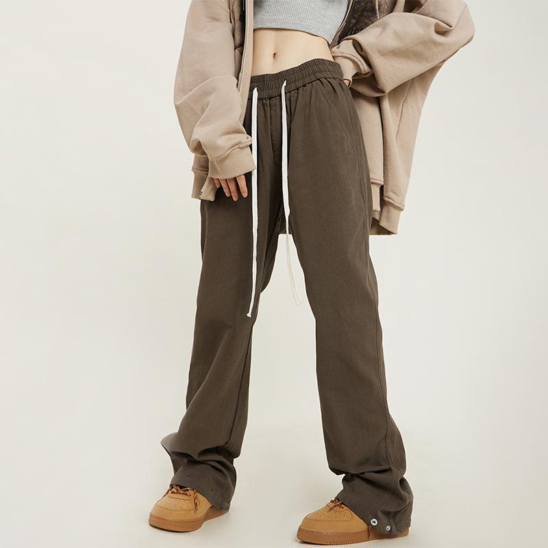 

Винтажные черные брюки-карго Harajuku, женские уличные брюки в стиле хиппи Y2K, мешковатые спортивные штаны большого размера, свободные узкие прямые брюки для отдыха