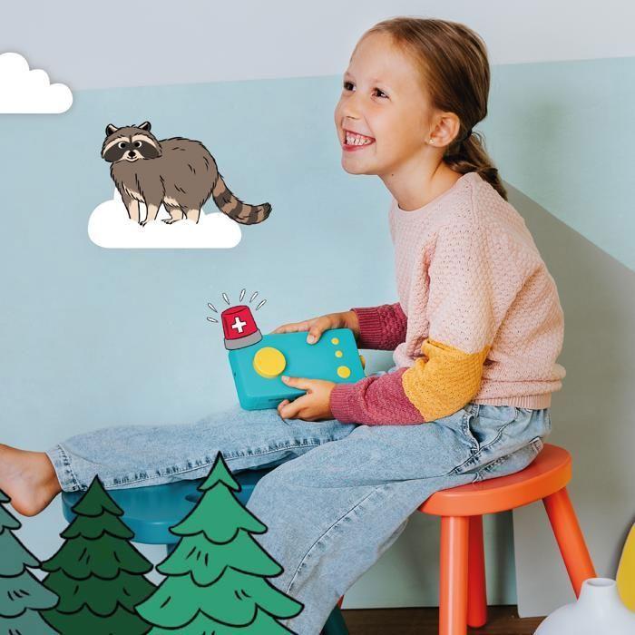 Console educative - lunii - coffret margot apprentie véto au canada - livre audio interactif dès 7 ans
