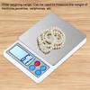 Kitchen Electronic Digital Scales, High     ket Food Scales with LCD Display, Suitable for Msuring Jewelry, Mobile Phones