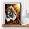 5d Diamond Painting Full Drill Round Tiger Diamond Embroidery Animal Diamond Mosaic Picture Of Rhinestone Home Decor
