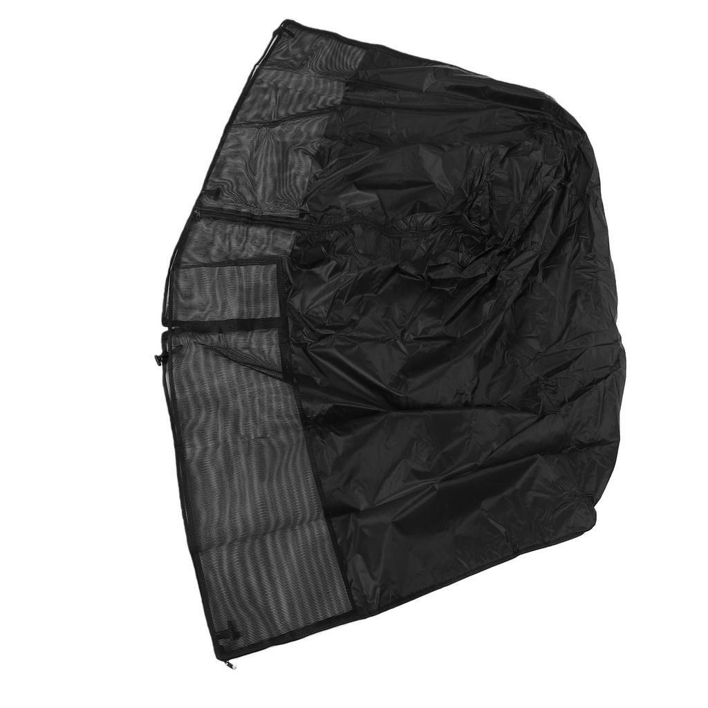 Breathable Dog Crate Cover Oxford Mesh Ventilation Dog Kennel Protection Cover for 42 Inch Wire Dog Crates Black 42 Inch