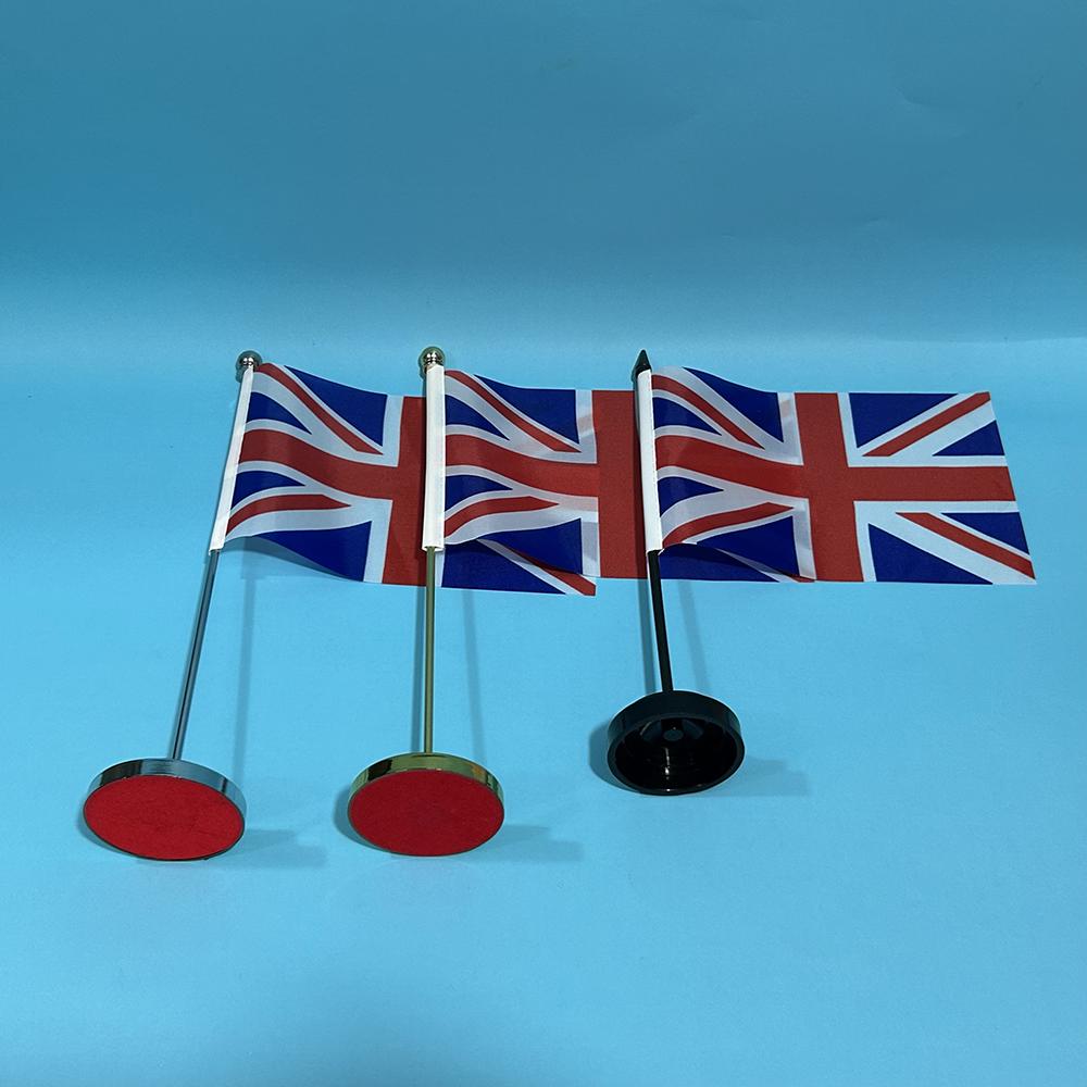 SKY FLAG Office Desk Flag of Union Jack UK British England Flag 14x21cm United Kingdom National Banner Desk Ornaments Flags