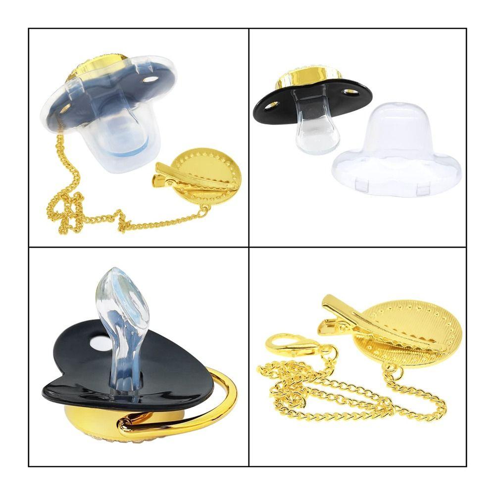 Gem Bling Weaning Pacifier Luxury Newborn Dummy Soother Nipple High Quality Baby Pacifier