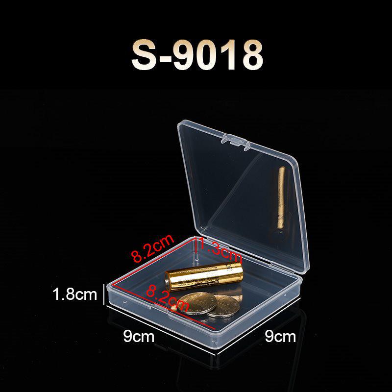 Transparent Rectangular Craft & Storage Box - Small Parts Organizer