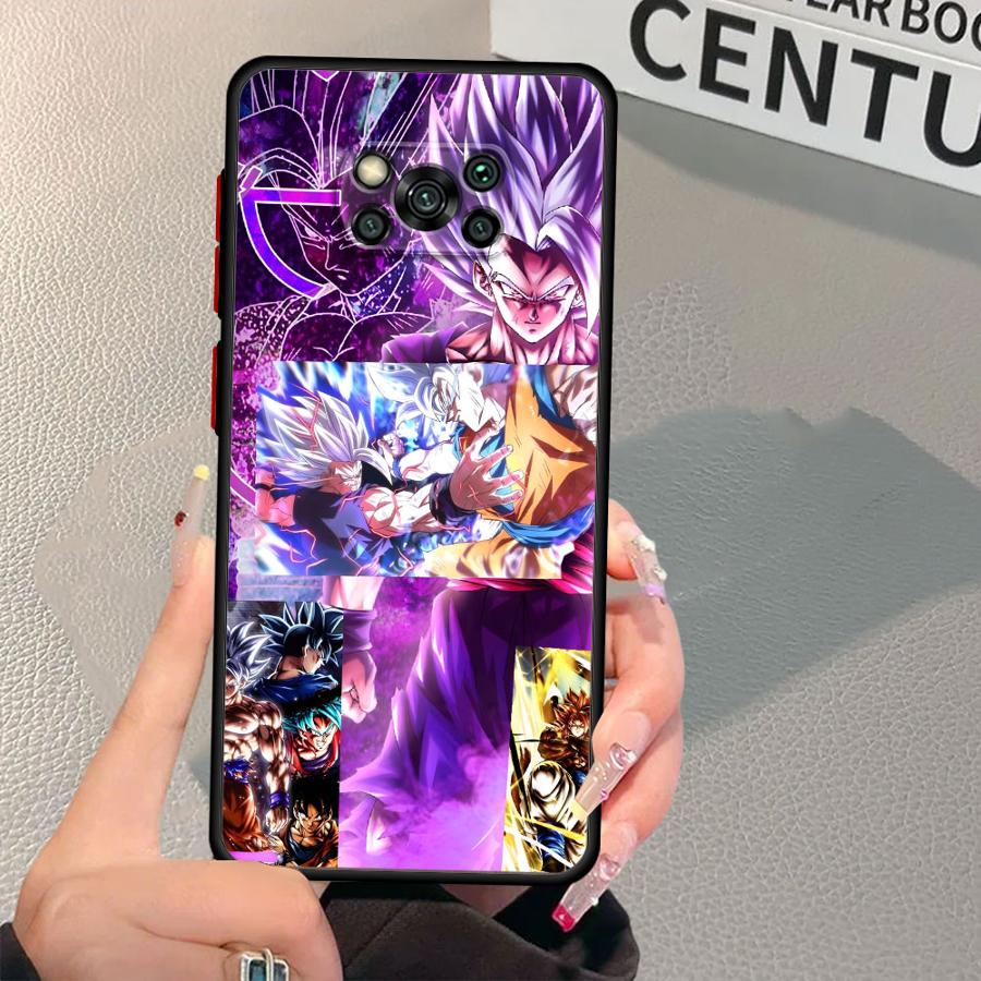 

Чехол для Xiaomi Poco C40 C50 C51 F3 X3 NFC M5s X3 X4 X5 Pro Задняя крышка телефона Dragon Ball Инновация Goku Poco X3 NFC