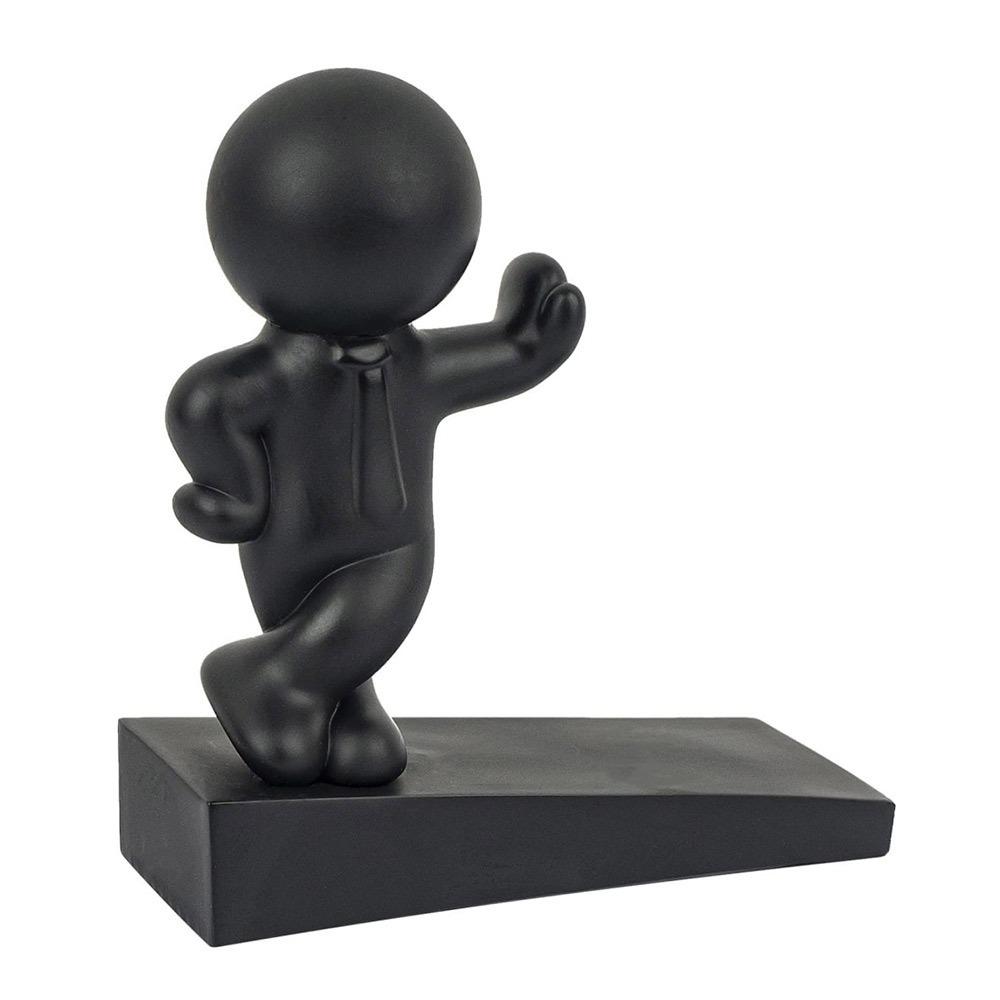 Cute Cartoon Decorative Door Stop No Drilling Action Figure Door Stopper Anti Collision Non-slip Door Bumper for Home&Bedroom