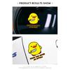 Little yellow duck reflective car stickers personalized fun waterproof warning labels stickers motorcycle decorative accessories