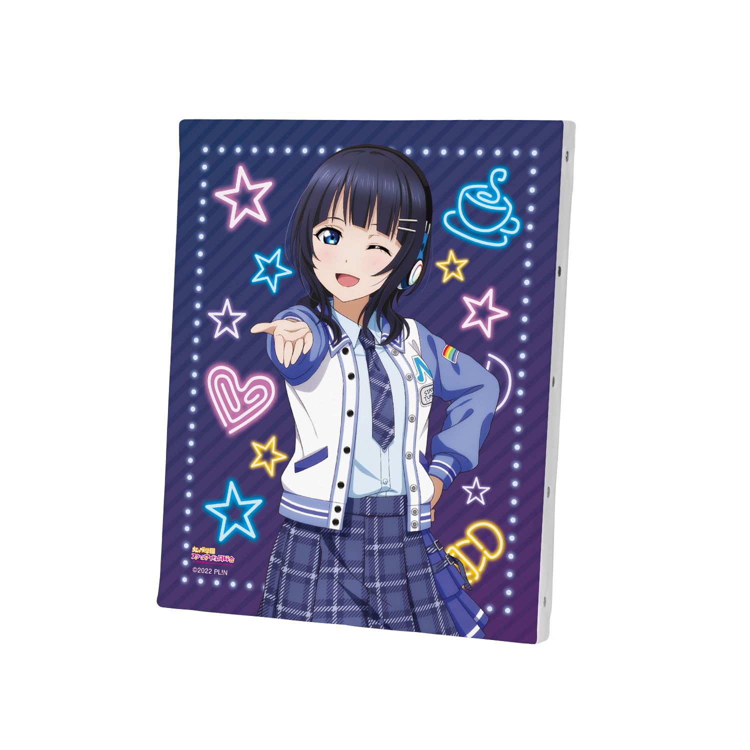 

Love Live! Nijigasaki High School Idol Club Original Illustration Karin Asaka Miracle STAY TUNE! Canvas Board