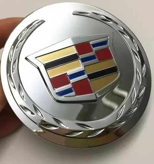 

4pcs ABS car wheel hub center cover badges 83mm Cadillac Escalade steel wheel hub cover modification small cover 9595891