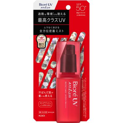 Bioré UV (Más) Biore UV Athrism Protect Mist 70mL Spray protector solar Aplicar una cantidad adecuada a 10 o 15 cm de la piel y el cabello y mezclar.. Aplicar ev