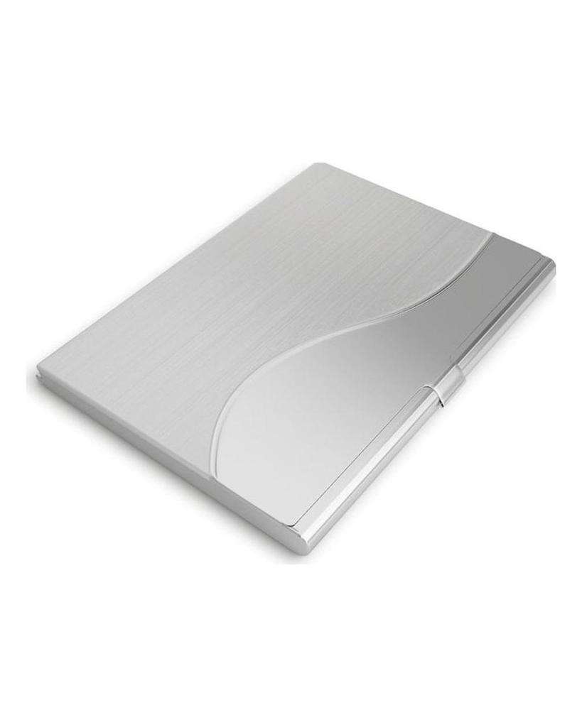 Kartenhalter Edelstahl Silber Aluminium Kreditkartenetui Damen Geldbörsen Nueva Herren ID Kartenbox Cartao De