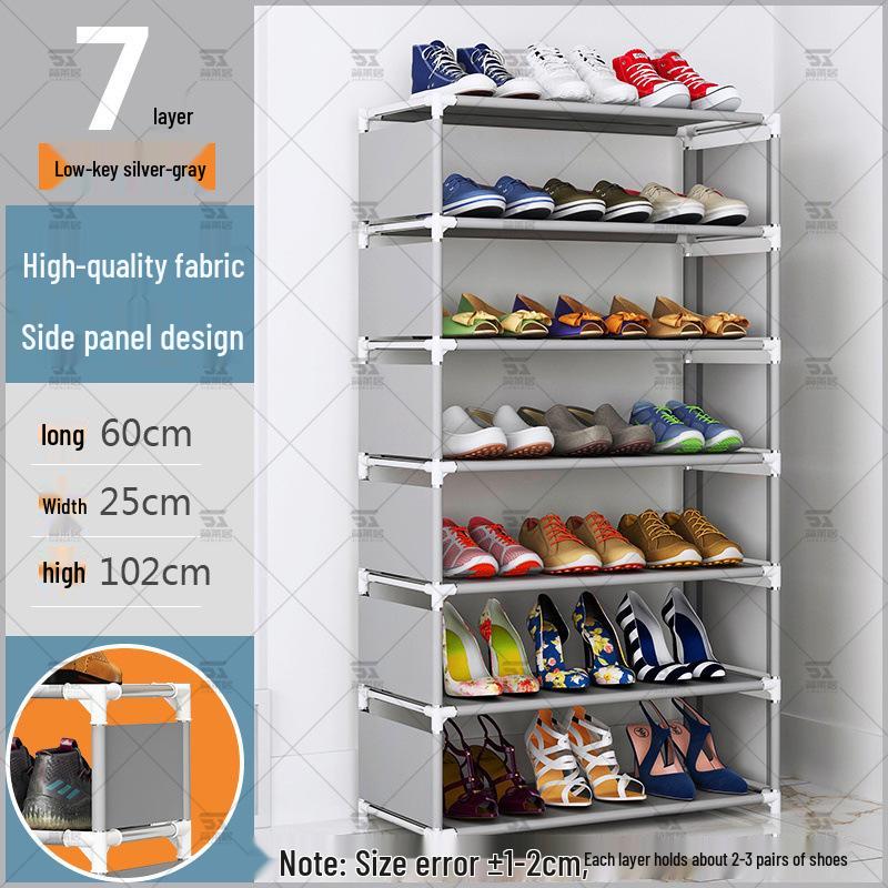 Skohylla: Flerskiktad, dammtät, ekonomisk skoskåp för studenthemmet eller hemmet