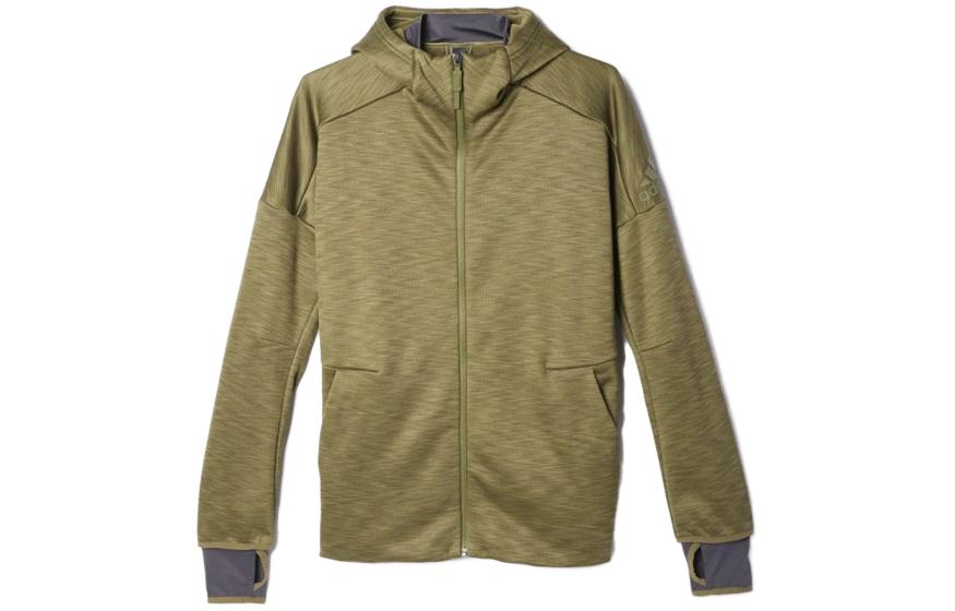 Adidas Jackets Men s Green Hooded Moderate Other S94830 M