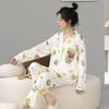 Women's Cute Cartoon Long-Sleeve Pajama Set