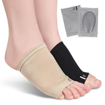 Arch Support Elastic Foot Sleeves for Flat Feet - SEBS Massage Insoles for Men & Women