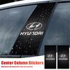 Car Middle Column Creative Stickers For Hyundai I20 I30 I40 Azera Sonata GDI N Scratch Protection Decorative Paster Car Supplies AD1
