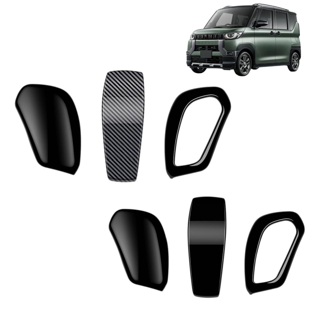 DodoxDIY Kompatibilní s Novými Delica Mini Vlastními Díly a Hlavicí Řadicí Páky Piano pro Série 30 a Modely Příslušenství, Kryt, Černá, B34A, B37A, B38A, G/T