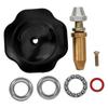 Explosion Proof Pressure Cooker Valves Set Plastic Knobs and Copper Fittings Pressure Cooker Accessories for 18-24cm Lid
