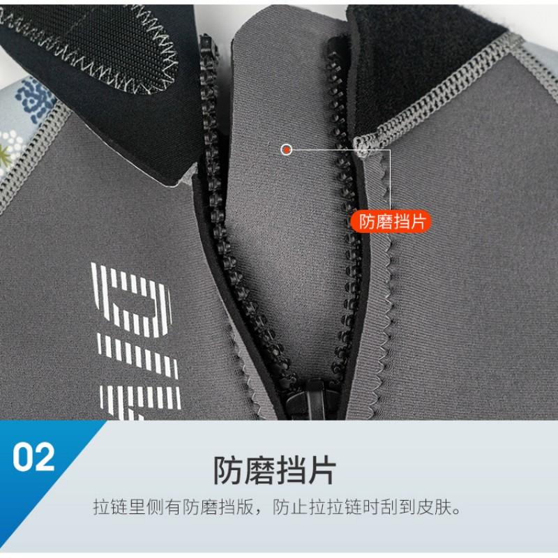 Womens 3mm Neoprene Full Wetsuit Diving Snorkeling Surfing Winter Swimming Warmth Thermal Protection