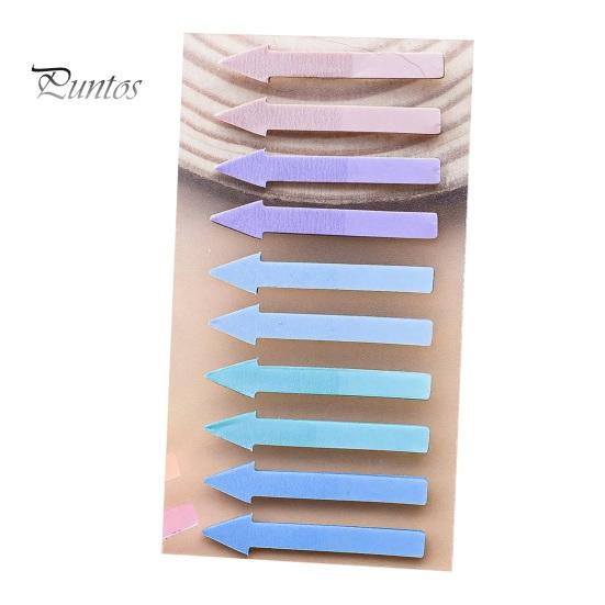File Marking Tags Arrow Index Tab Stickers, Translucent PET Page Markers, Journaling Supplies Colorful Sticky Flags for Organizing Book And Self Stick