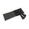 Urushi Products Japanese Juzu (Prayer Beads) with "Inden-style" Pouch - Men's Matte Black Ebony, Suitable for All Sects, Kyoto Juzu Manufacturing