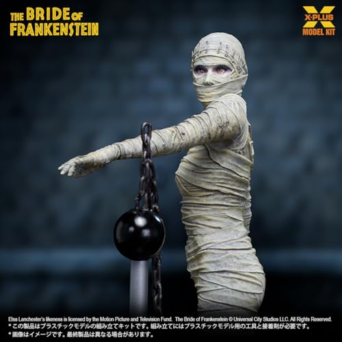 X-Plus Bride of Frankenstein 1/8 Scale Unpainted Plastic Model Kit