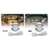 Shkalacar Dome Light Recessed LED Car Room Lamp Ceiling Light Waterproof 12 RV Boat Recessed Ceiling Light