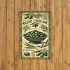 2D Flat, 2D Wall Art- Tuscan Olive Style Painting- Retro Metal Tin Picture, Art Decoration, Easy Installation, 19.81x29.97cm, In
