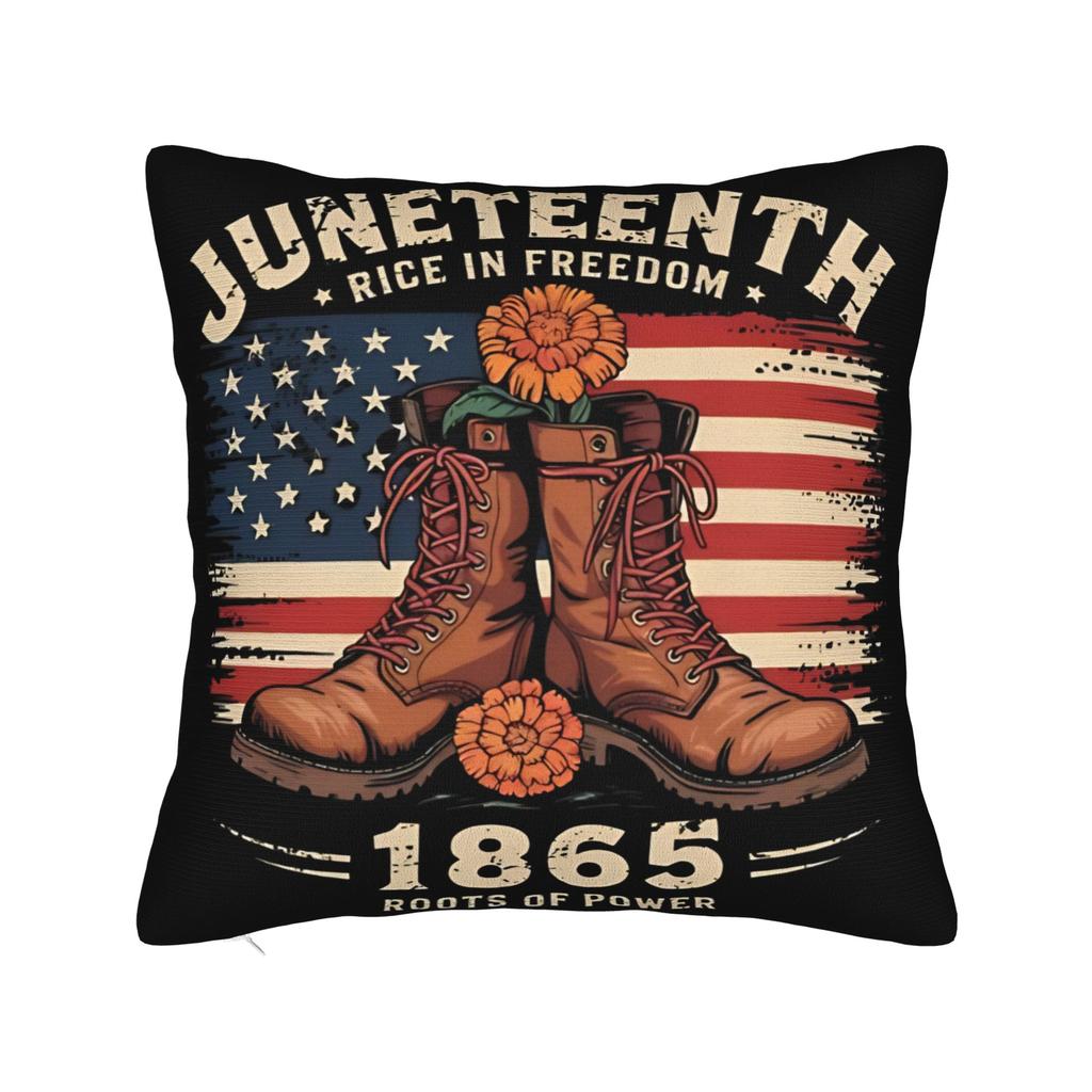 Juneteenth Day June Th African American Pride Pillow Cover Printing Cushion Cover Decoration Pillow Case Cover Bedroom