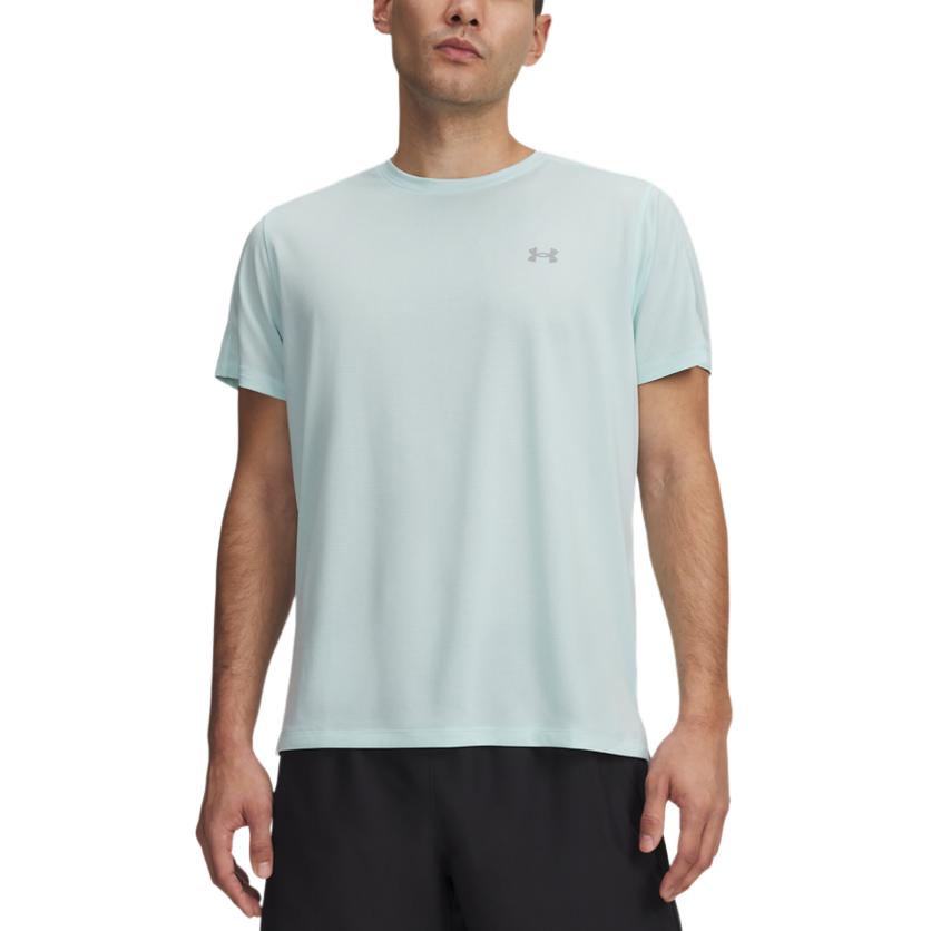 Under Armour Velociti Reflect Lightweight Training Fitness Breathable Sweat-Wicking Basic Versatile Short Sleeve T-Shirt Men Tops 6009518-703