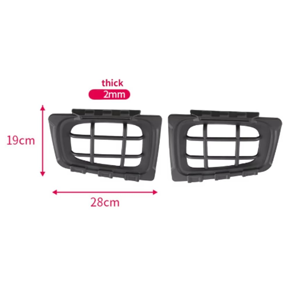 YOCTM Front Fog Lamp Covers for Suzuki Jimny JB74 2019 2020 2021 2022 2023 Fog Light Light Exterior Custom Accessories 2024, Covers, Garnish, Covers,