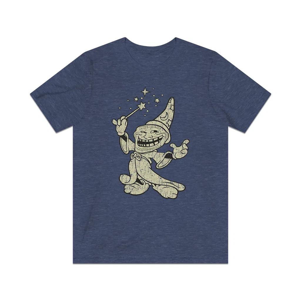 

Troll Wizard 2008 Vintage Men s T shirt 2XL