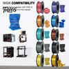 High Precision Filament Silk PLA 3D Printer Filament, 1.75mm 1kg Spool for Supply FDM Printers, Shiny Metallic DIY Ornaments and Models Smooth Finish