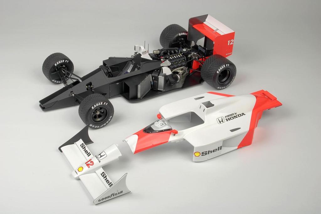 Scale McLaren 1988 World Champion Plastic Model Kit BX12002 Platz/BEEMAX 1/12 MP4/4