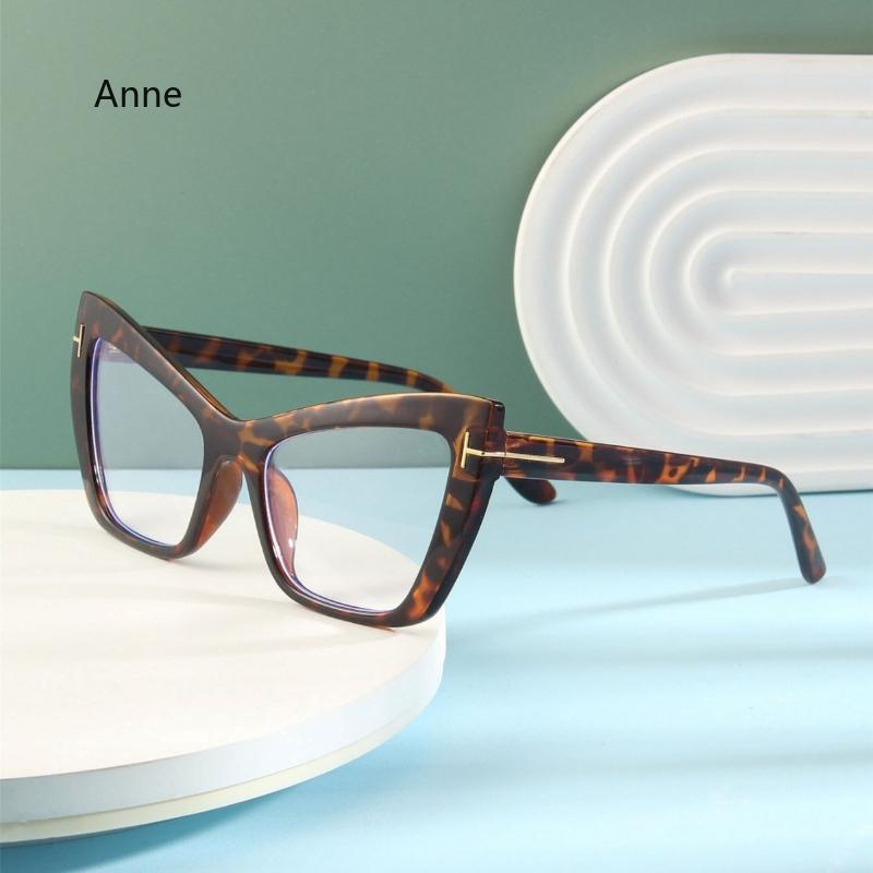 Cat Eye Prescription Frames Glasses Women Retro Optics Spectacle Frame Personality Fashion Eyeglasses Luxury Designer