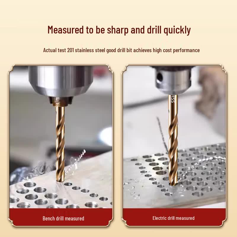 TIANGONG 4341 HSS Straight Shank Twist Drill Bit