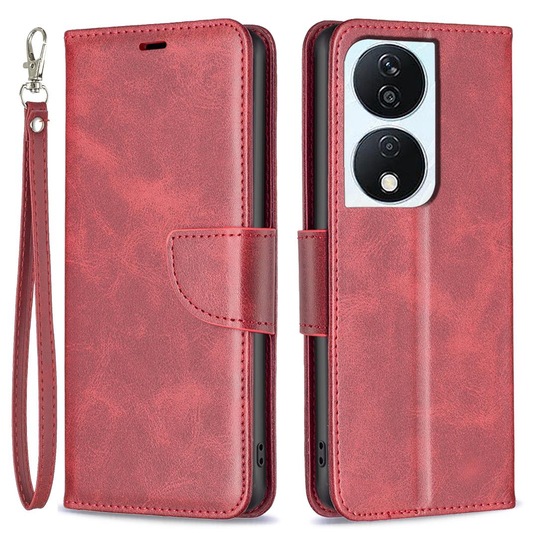 

Для смартфона Honor X7b 4G/90 Чехол-кошелек из ПУ кожи Противоударный Red