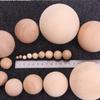 Handbemalter Massivholzball - DIY-Zubehör für Bastelarbeiten im Kindergarten