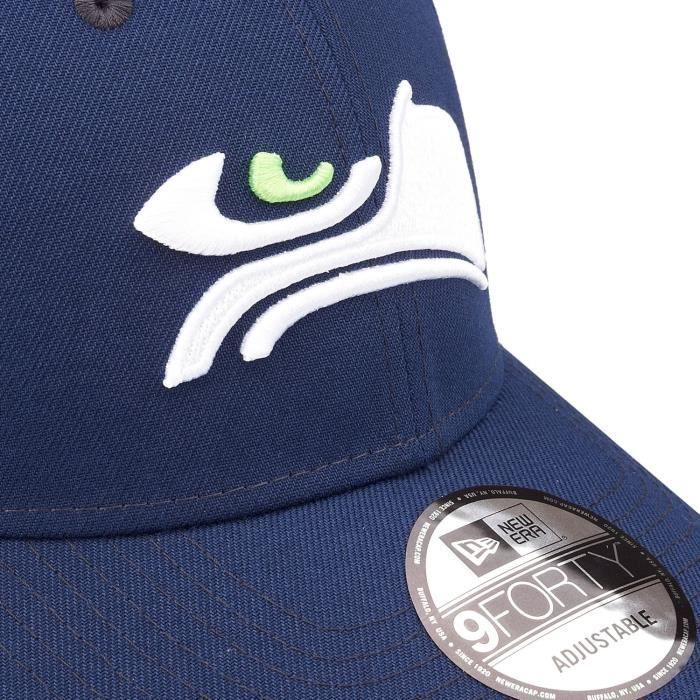 Keps - NEW ERA - 9Forty NFL - Seattle Seahawks - 100% Polyester - Herr - Marinblå