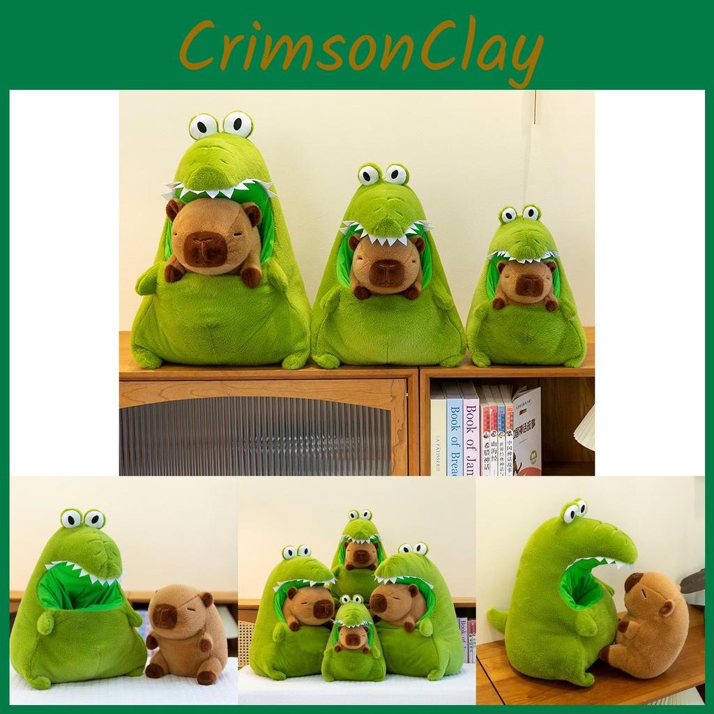 Capybara Plush Crocodile Doll Childrens Animal Cartoon Animation Toy Pp Cotton