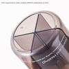 Large Compartments Rotatable Pill Dispenser 4 Grids Pill Storage Box Portable Pill Case  Travel