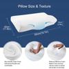 Memory Foam Pillow Orthopaedic Firm Orthopaedic Cervical Neck Back Support Head Pillows Orthopedic Pillow