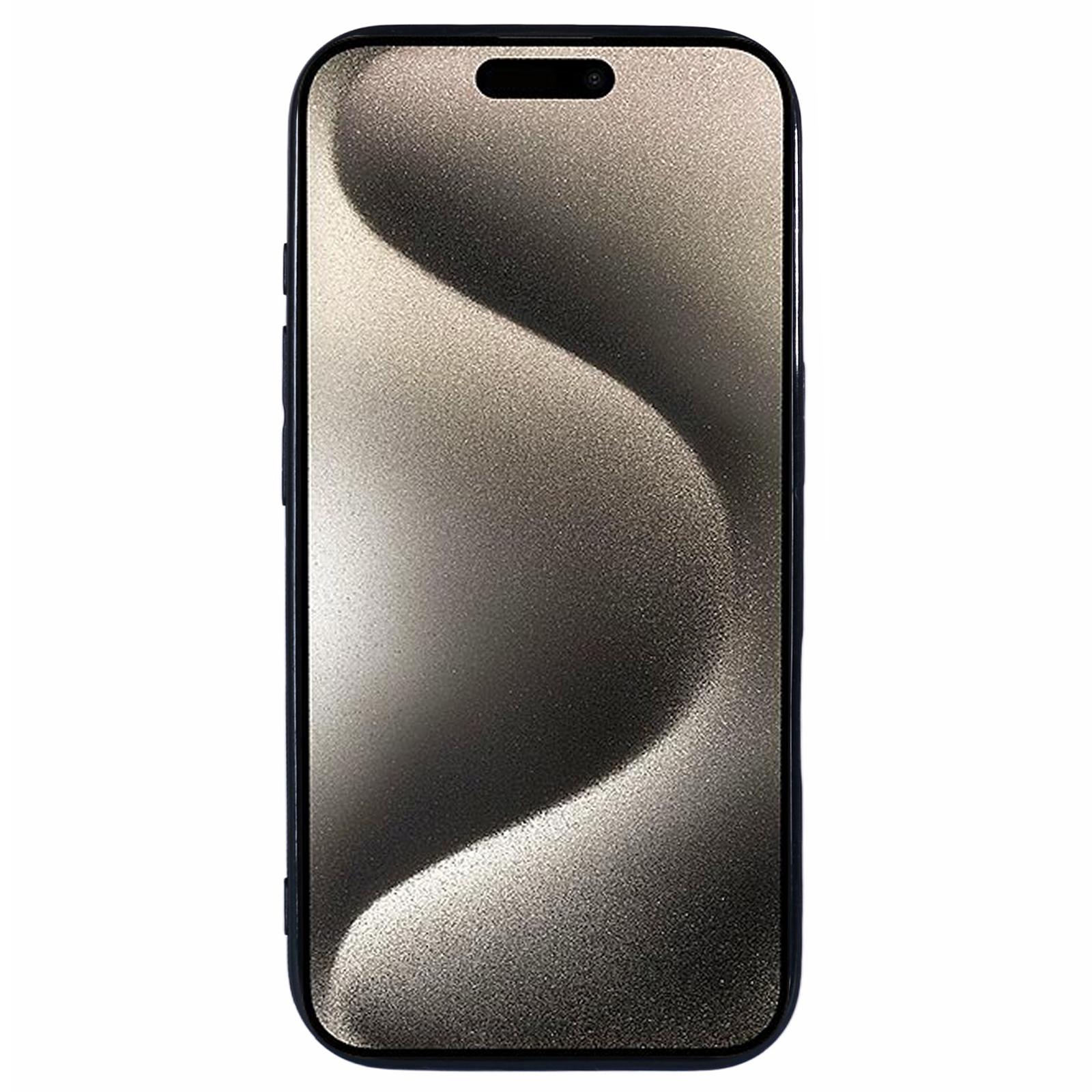 

For iPhone 16 Pro Max Case Soft Flexible TPU Slim Phone Cover Carbon Fiber Texture A