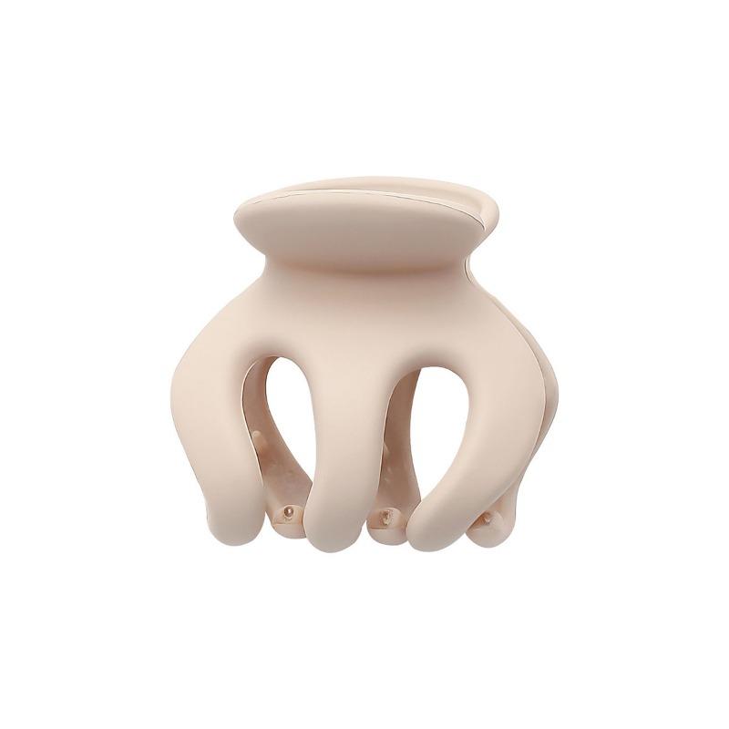 New Fashion Milk Cafe F Hairpin Combination Grab Clip Set Amazon Frosted All-match Hinky Hair Accessories Shark Clip