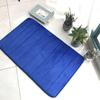 2026 1pc Thickened Floor Mat, Bathroom Absorbent Foot Mat, Household Anti Slip Mat, Quilted Memory Foam Door Mat, Coral Velvet Door Mat