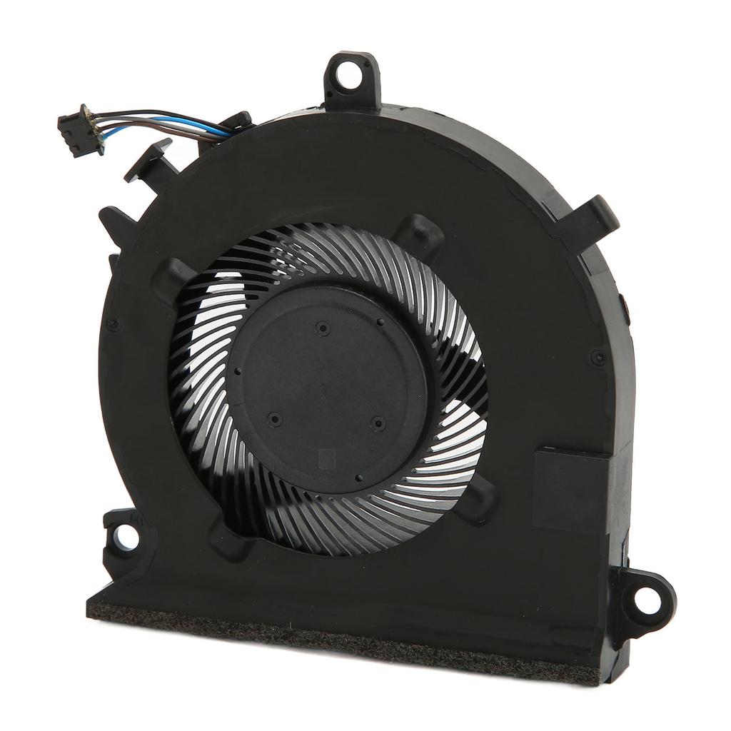 CPU Fan 4 Pin Connector Aluminum ABS DC 5V 0.5A Laptop Replacement Cooling Fans for HP Pavilion Gaming 15 Ec for 15